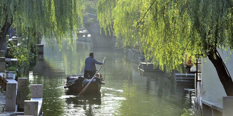 La ville d'eau de Tongli