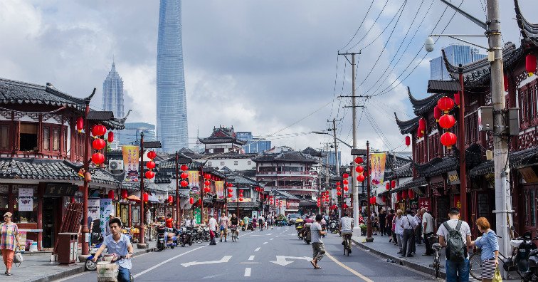 Le quatier ancien de Shanghai