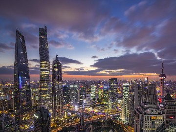 Les Gratte-ciels de Shanghai