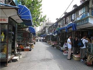 Marché aux puces Dongtai à Shanghai
