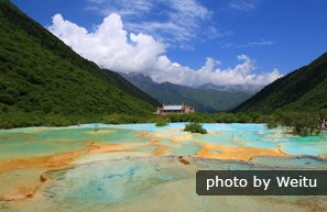Paysages à Huanglong