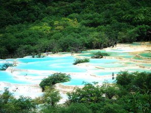 Paysages à Huanglong