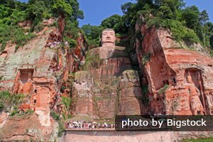 Géant bouddha de Leshan