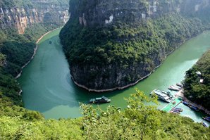 Le Lacet des trois gorges sur le Yangtzé