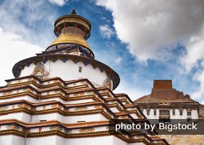 Monastère de Palkhor Chorten