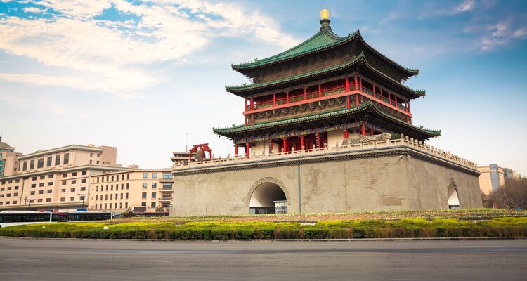 La tour de la cloche de Xi'an