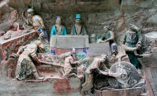 Les sculptures rupestres de Dazu