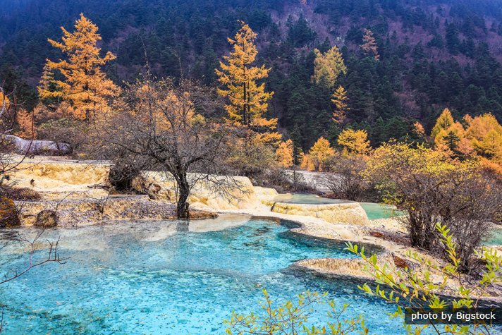 Paysages à Jiuzhaigou