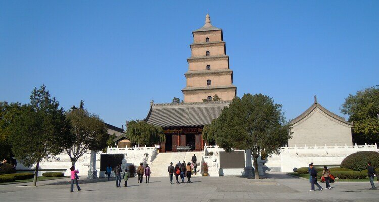 La grande pagode de l'oie sauvage