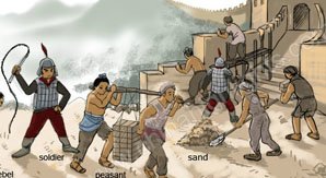 how the great wall is built