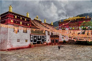 les villages tibétains