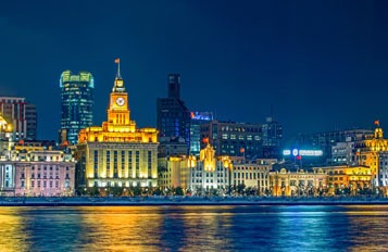 La nuit sur le bund