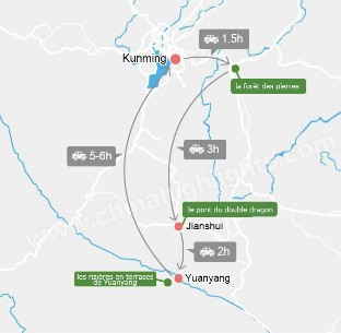 Map of 
Honghe
