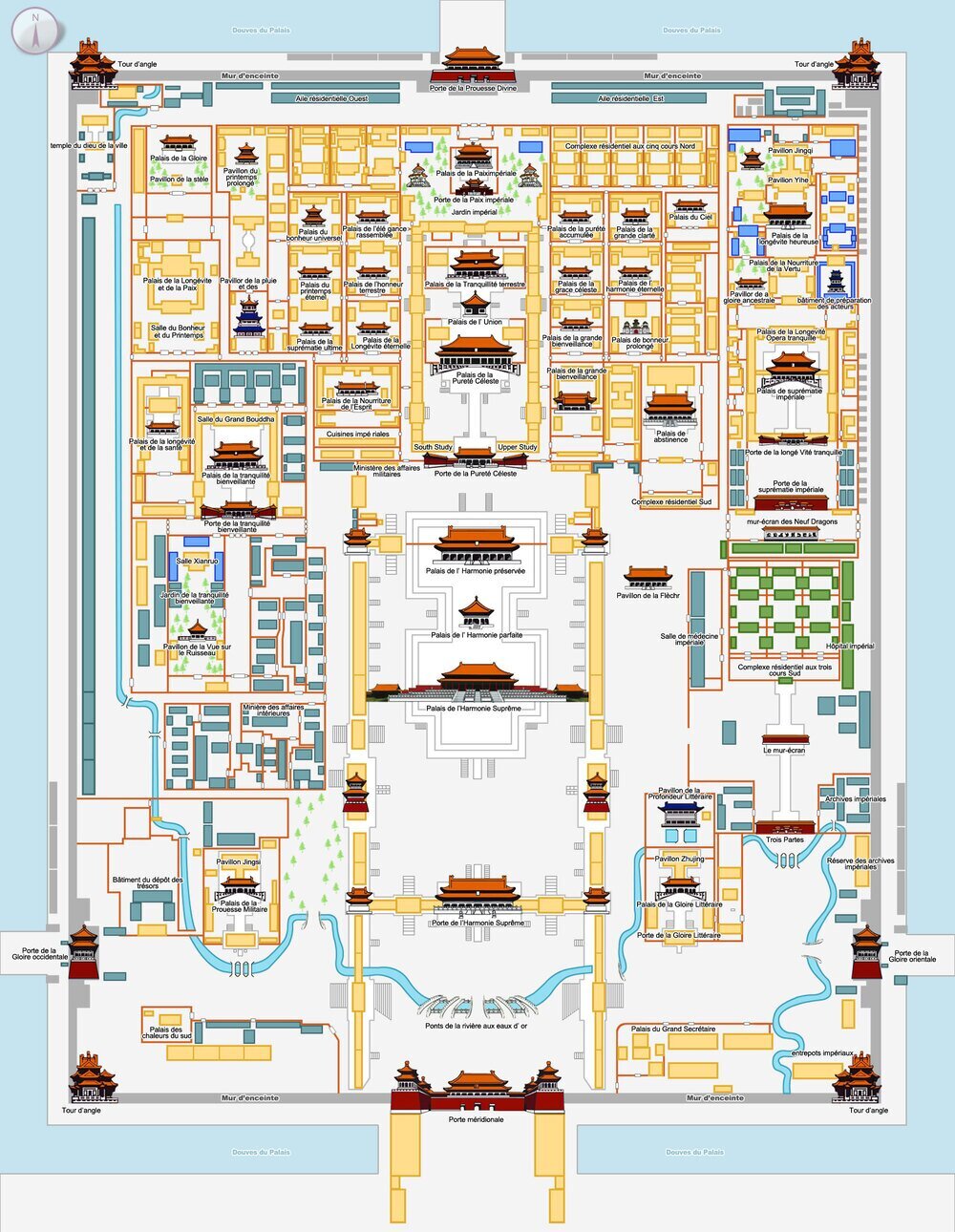 Carte de la Cité interdite