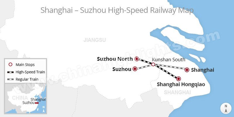 Se rendre à Suzhou depuis Shanghai