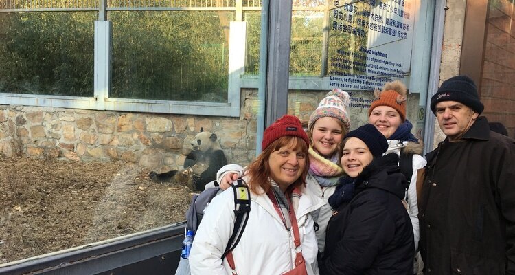 Pavillon des pandas du Zoo de Pékin