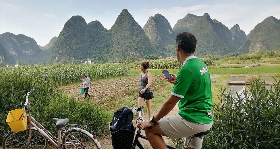 La campagne de Yangshuo