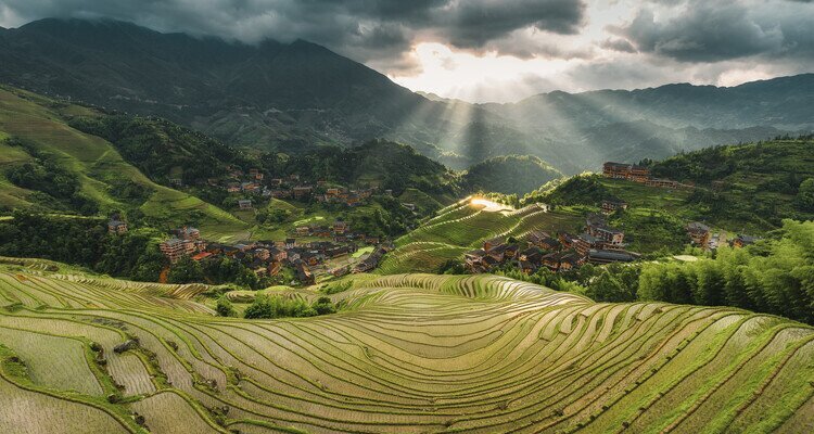 Rizières en terrasses de Longji