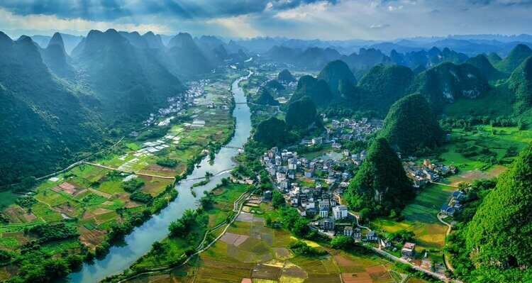 Affluent de la rivière Li - Rivière Yulong