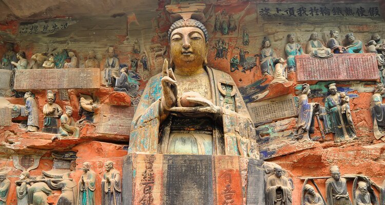 Sculptures rupestres de Dazu