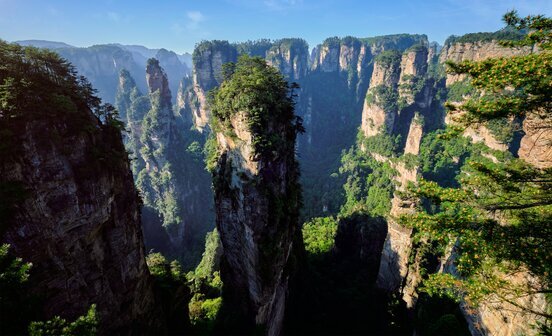 Le parc national forestier de Zhangjiajie