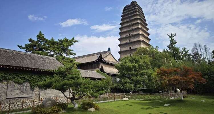 La petite pagode de l'oie sauvage