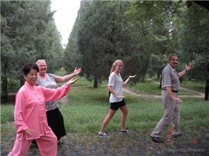 pratiquer le tai chi en Chine!